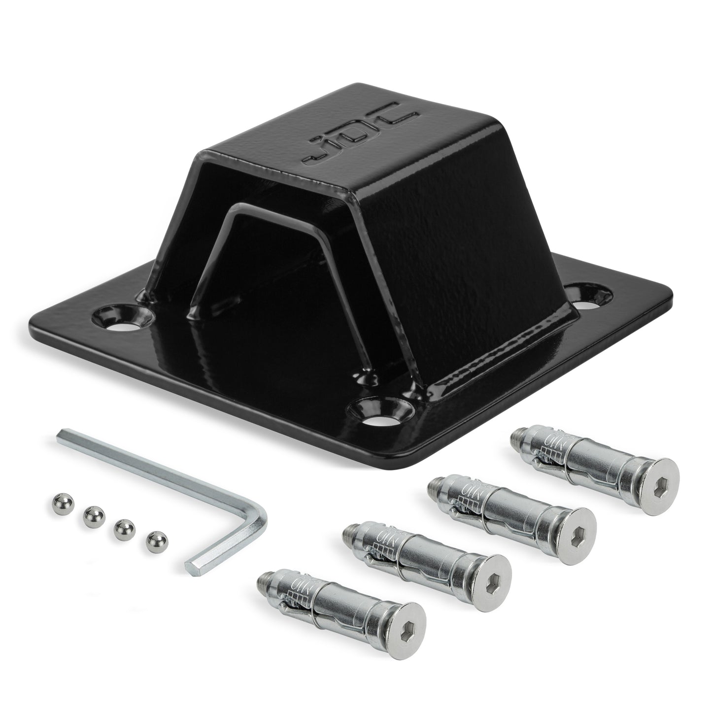 JDC Anclaje Al Suelo De Acero Endurecido De Alta Resistencia para Motocicleta - Sphere