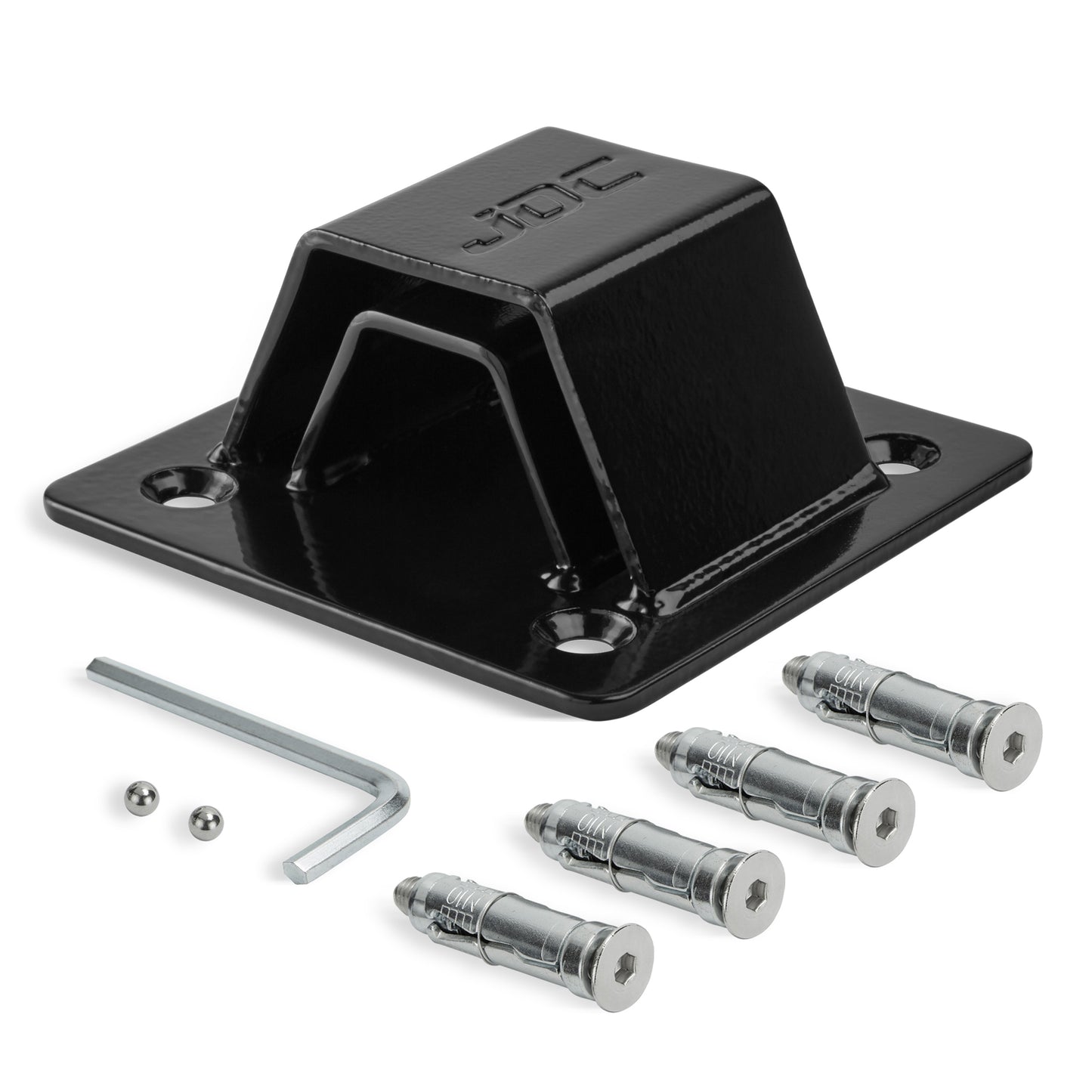 JDC Anclaje Al Suelo De Acero Endurecido De Alta Resistencia para Motocicleta - Sphere