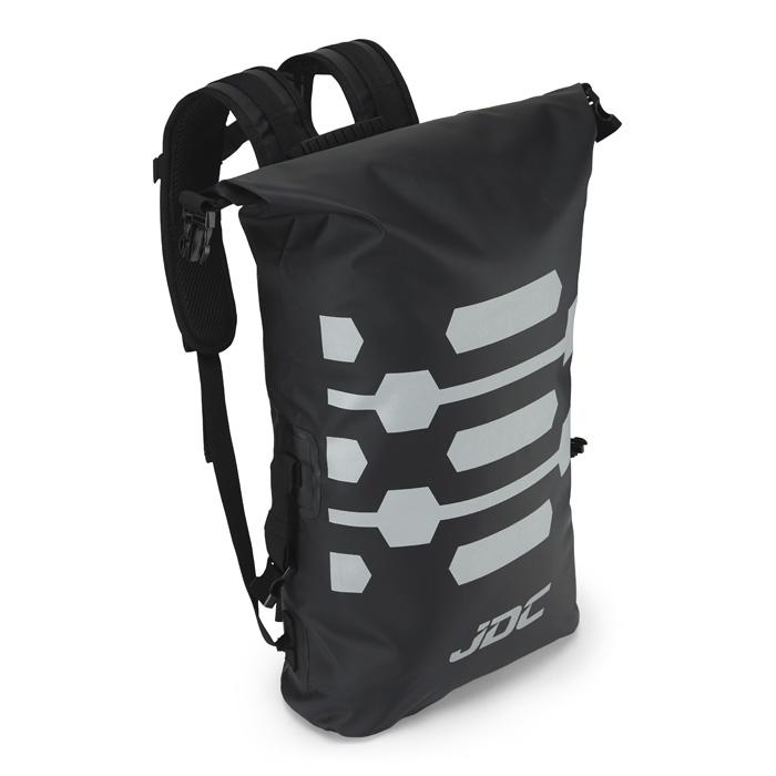 JDC Motorrad Rucksack 100% wasserdichte Tasche - Reflector