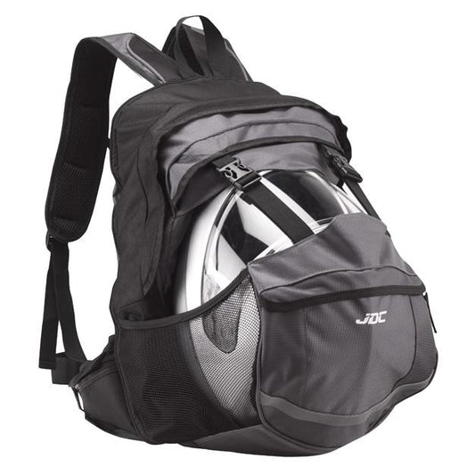 JDC Zaino Impermeabile da Moto con Porta/Reggicasco. 24L, espandibile a 36L - Frontier