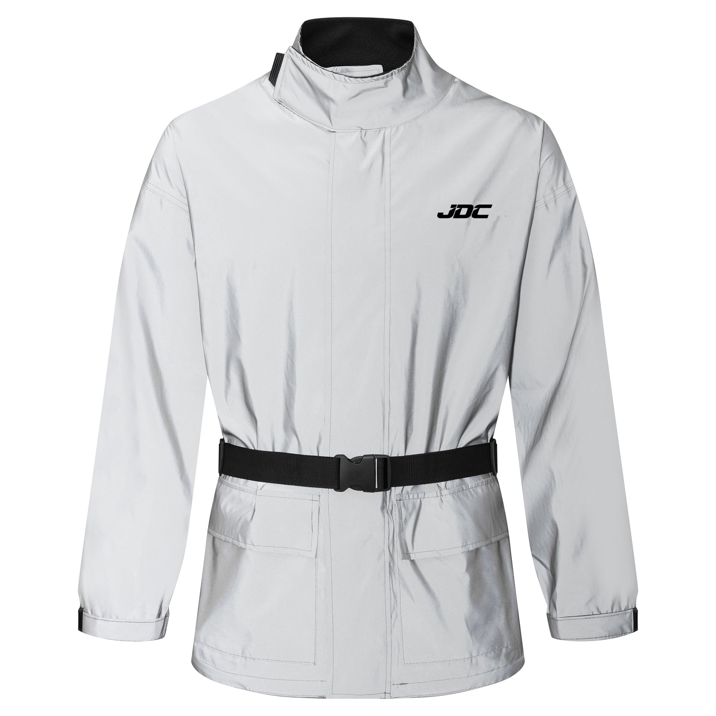 JDC Wasserdichte Motorrad-Regenüberzugsjacke Hohe Sichtbarkeit - Shield