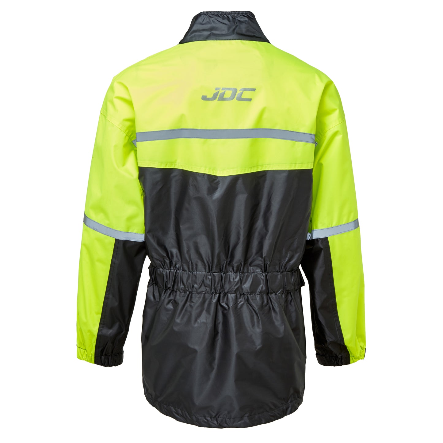 JDC Wasserdichte Motorrad-Regenüberzugsjacke Hohe Sichtbarkeit - Shield
